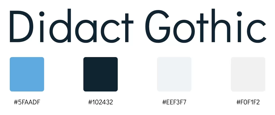 Шрифт и цвета